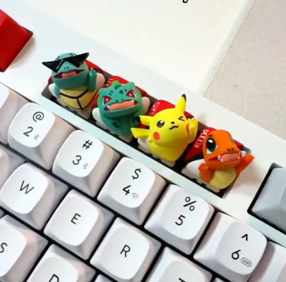 3D Pokémon Keycaps